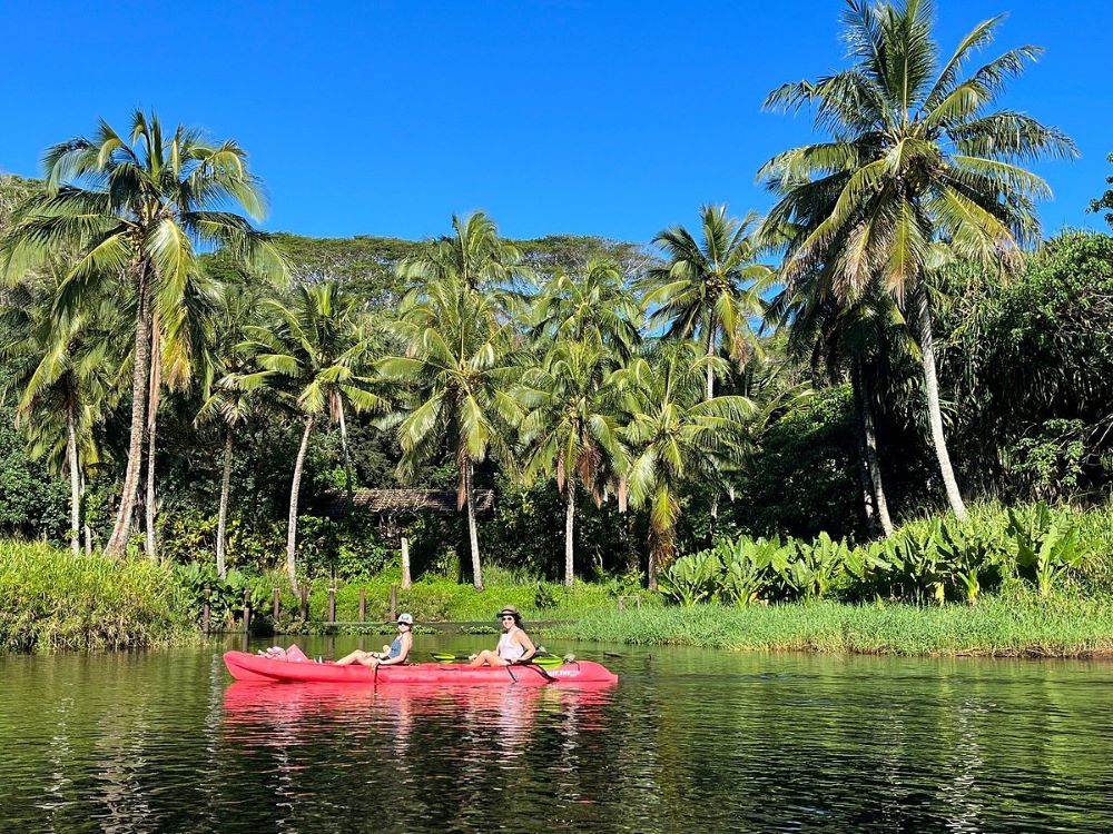 Product Ancient River Secret Falls Kayak Tour