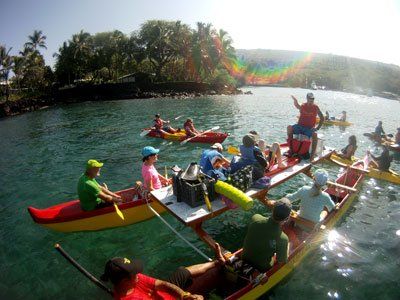 Product Hawaiian Double Hull Canoe Adventure