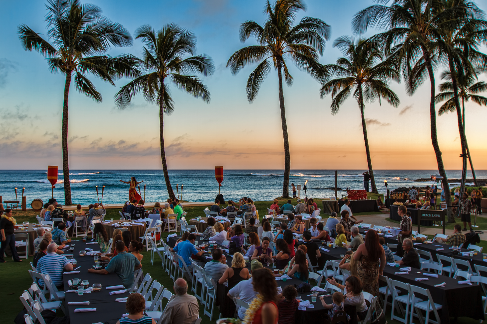 Product Oceanfront Luau On Poipu Beach - Premier Seating