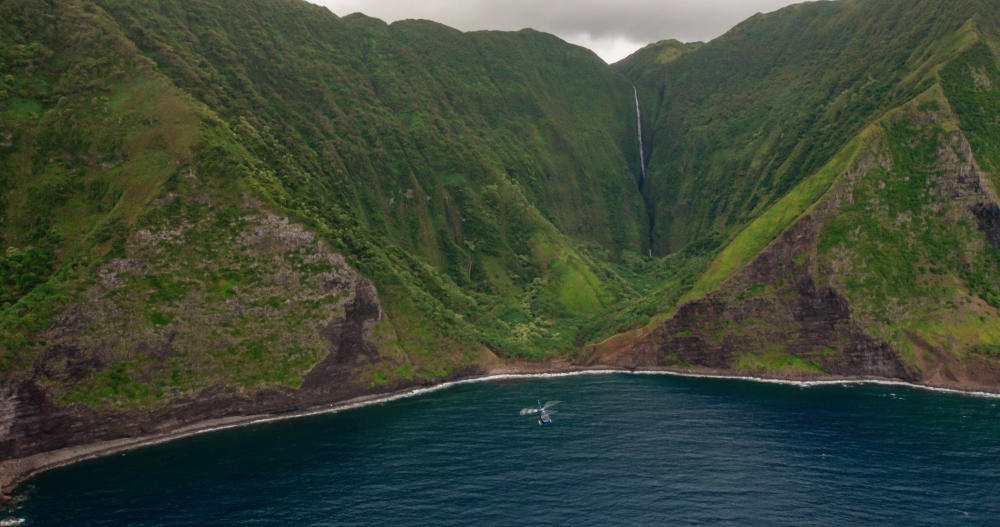 Product Waterfalls of West Maui &amp; Molokai Helicopter Tour