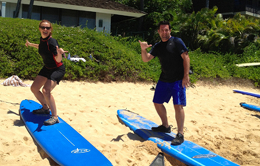 Product Poipu Private Surf Lesson